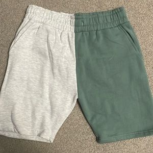 Two tone shorts